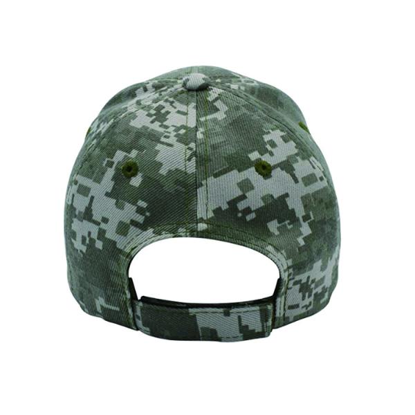 Trendy Camouflage Sports Dad Hats With Custom Logo Printed 56~60 Cm