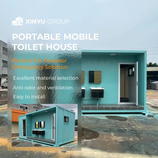 Highly Custom Portable Toilet Room for Adults White or Customized Color Custom Manufactured Save 70% Construction Time