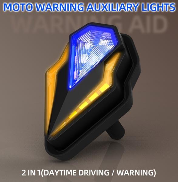Partes de motocicletas eléctricas Luz LED de sinal de virada Luz normal 12V Acessórios para bicicletas