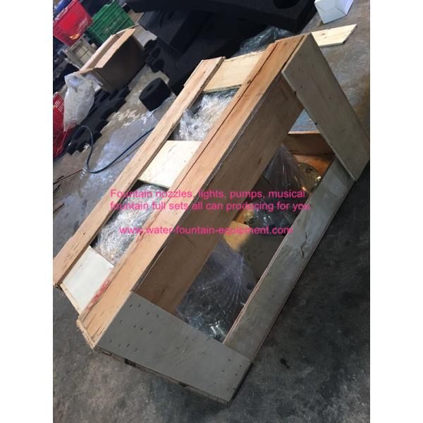 DN100 Water Fountain Nozzles Water Screen Movie Jets Flange Connection Fully SS304