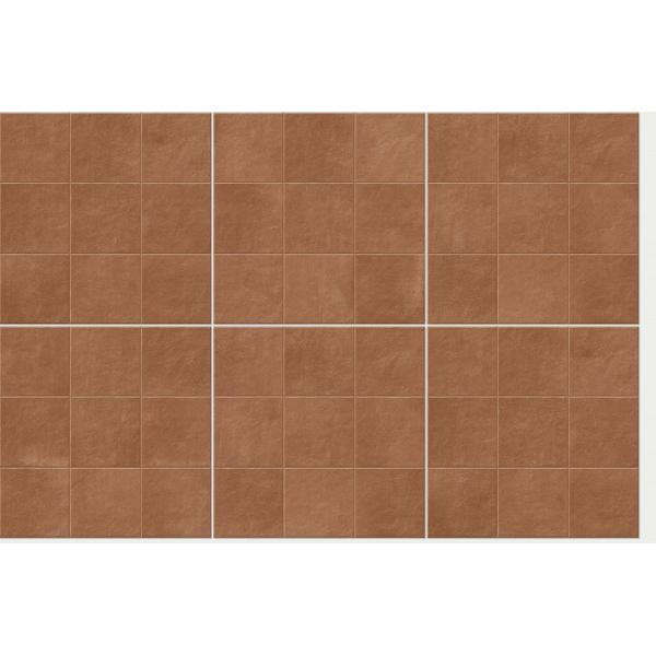 Brown Eco-Friendly Ceramic Floor Tiles 24x24 Clay AAA Grade