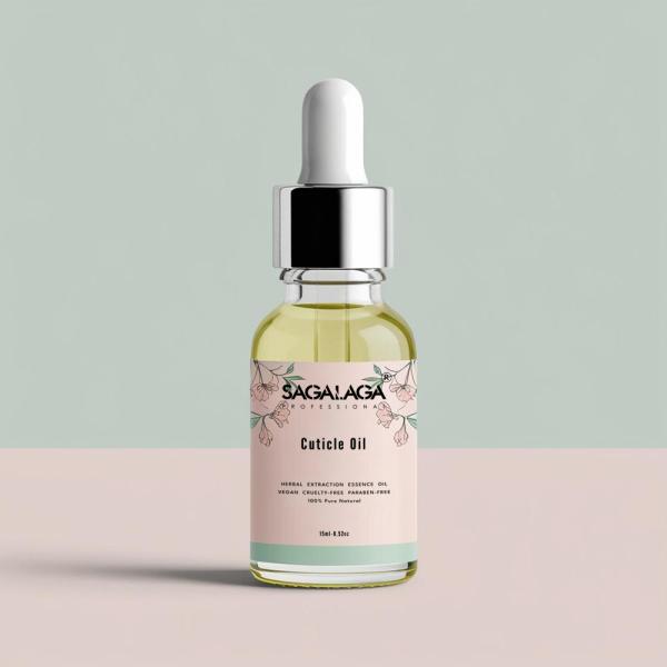 SAGALAGA Eco Friendly Empty Cuticle Oil Bottle Container Custom for Nails Oil Cuticle Nail Oil