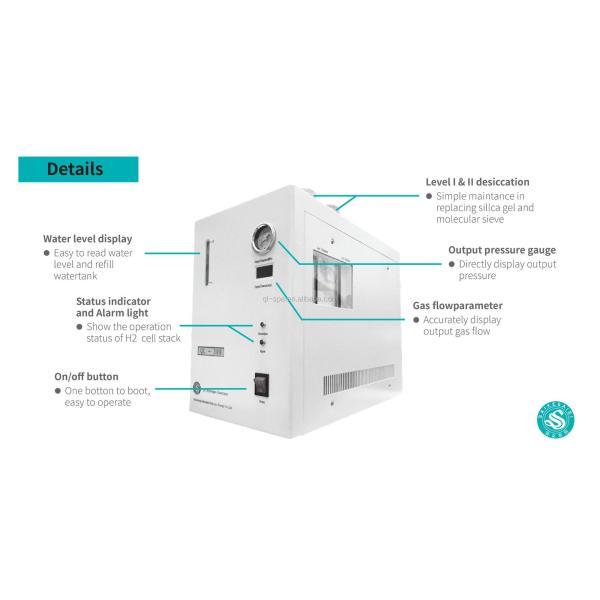 QL-150 Водородный генератор Pem FID GC 150 мл/мин Эффективность производства водорода