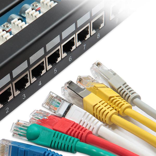 Кабель Cat6A незаслоненное чистое медное испытанное 24AWG сети категории 6