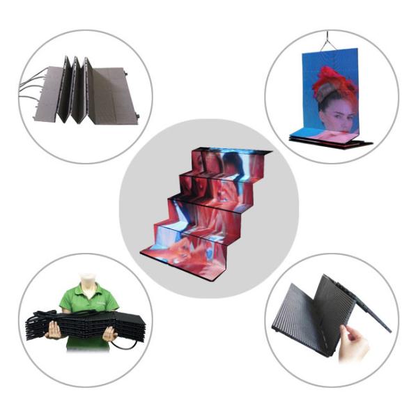 36Pcs Billboard LED Display P20 , Black RGB LED Display Module 160x160 MM