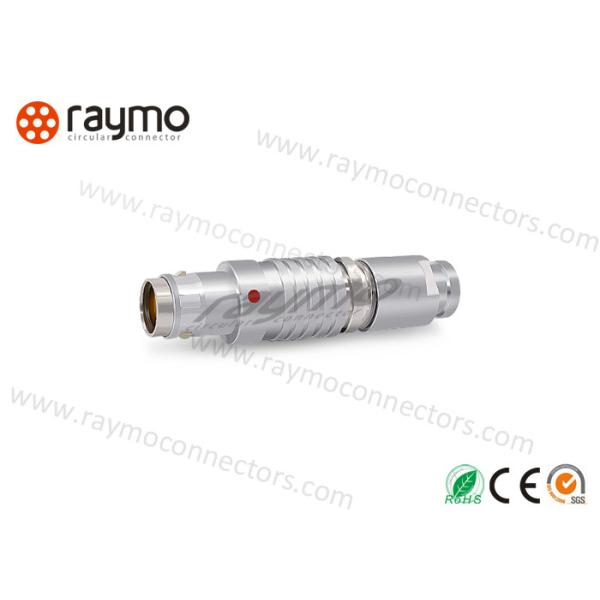 Straight Circular Waterproof Connector Highly Compatible For Camera Device