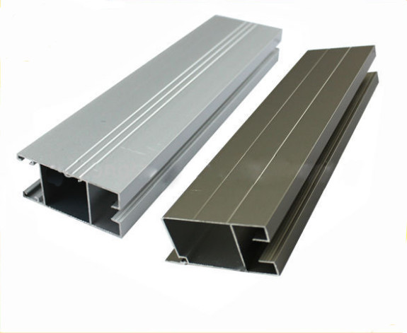 Kitchen Cabinet Aluminium Profile , Powder Coated Extruded Aluminum Profiles