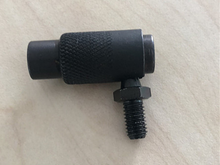Knurled Finish Carbon Steel Ball Joint Female Quick Release Socket Blackening Treatment