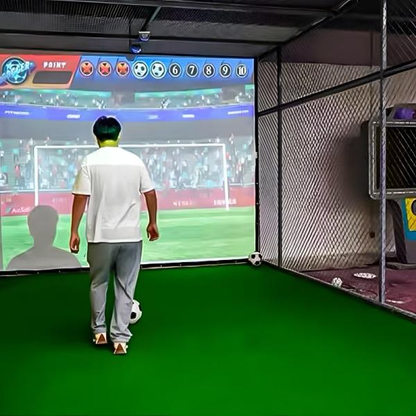 Indoor Interactive Ar Soccer Game Simulator Simulador de Futebol Virtual