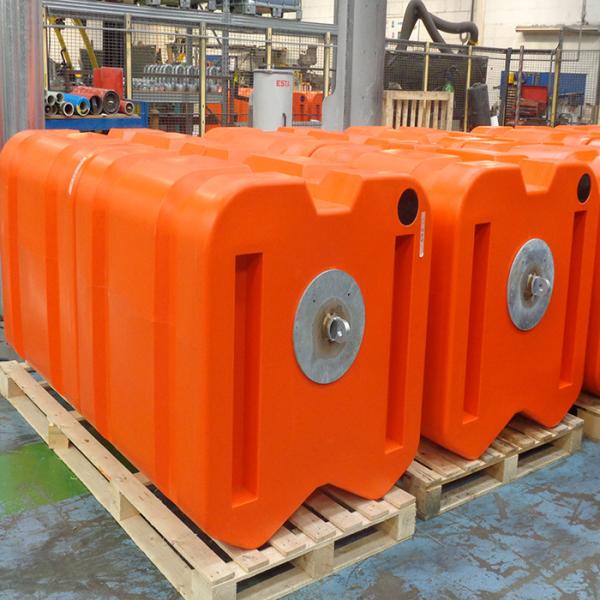 Flotação de tubos de flutuação de HDPE para submarinos / Flotação de flutuação cilíndrica