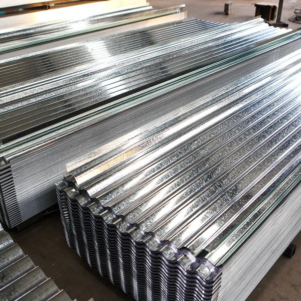 Hot Dipped Galvanized Steel Roof Tile Building Roof Tiles 0.22*665*2440mm Zinc 60g