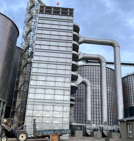 Clean Hot Air Grain Dryer Machine For High Capacity Paddy And Other Agricultural Commodities