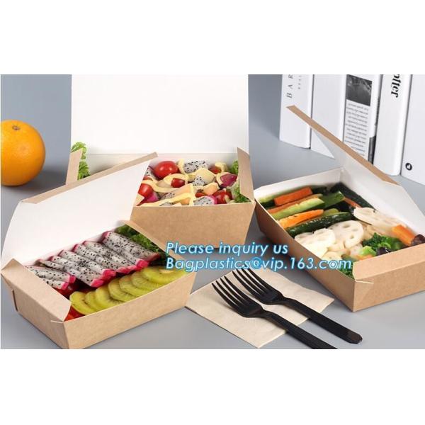 Disposable brown kraft paper boat paper food tray,Latest design food grade cardboard food fold paper boat trays bagease