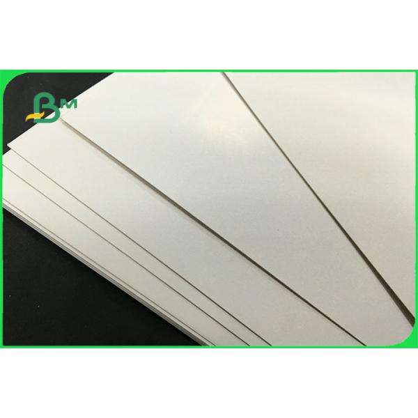 SBS FBB Cardboard Paper Roll 350 - 400gsm 90 X 110cm For Invisible Sock Packaging