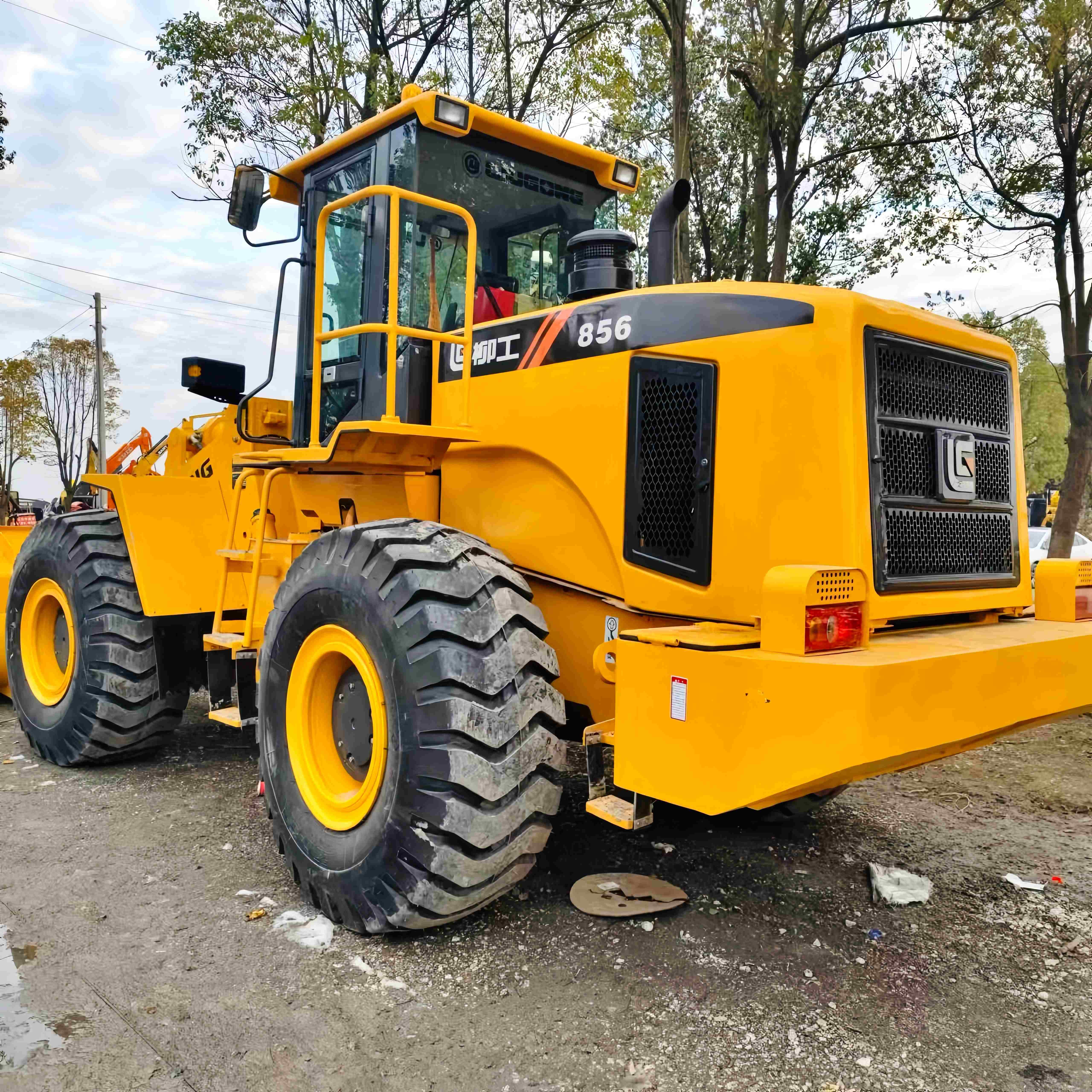 Heavy Duty 16 Ton Used Wheel Loader Liugong CLG856 Front End 300L