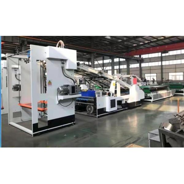 Машина для производства бумажных ламинатов 153m/Min каннелюры коробки автоматическая с мотором сервопривода