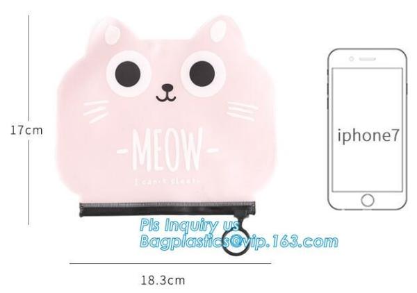 OEM plastic vinyl slider zipper pouch zip lock bags, Slider Zip Bags Vinyl Envelopes Clear Zipper Bag suppliers