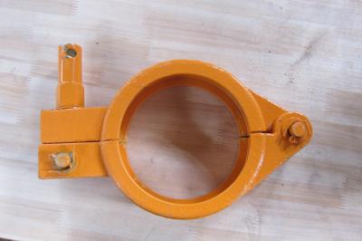 125A ZOOMLION Concrete Pump Parts Steel 125mm Bolt Type Clamps