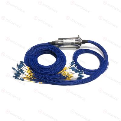 2 - 37 Circuits Optical Signal Slip Ring Small IP68 Optical Slipring