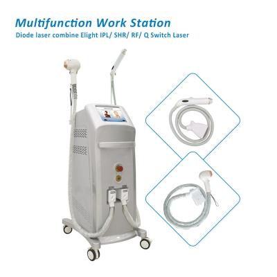 755nm 808nm Q Switched Diode Laser Permanent Hair Removal Tattoo Permanent