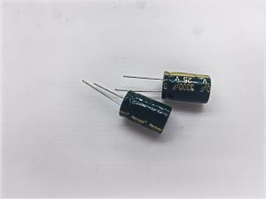 Capacitor eletrolítico de alumínio de autocuragem de frequência -40 °C a 105 °C