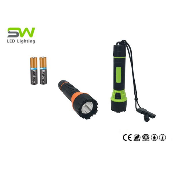 Waterproof IP66 High Power LED Torch Light With Whistle
