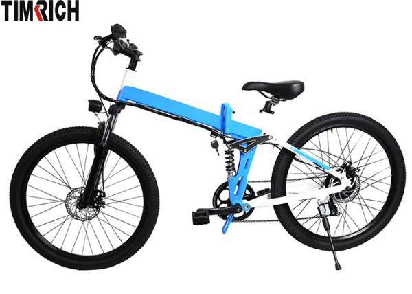 Folding Electric Battery Powered Bike 26 Inch TM-KV-2650 Lithium Battery Power Supply