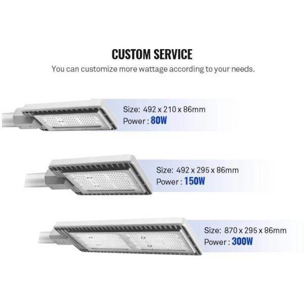 На открытом воздухе уличный свет СИД 150в, водоустойчивый АК 85-265В уличного света СИД 300в