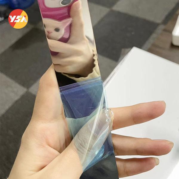 Серебряный покрашенный лист ясного зеркала алюминиевый свертывает спиралью 0.2mm 6.0mm ширина 3mm до 3000mm