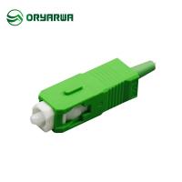 connecteurs optiques de fibre du connecteur 0.9mm de mode unitaire de Sc de botte de 20mm