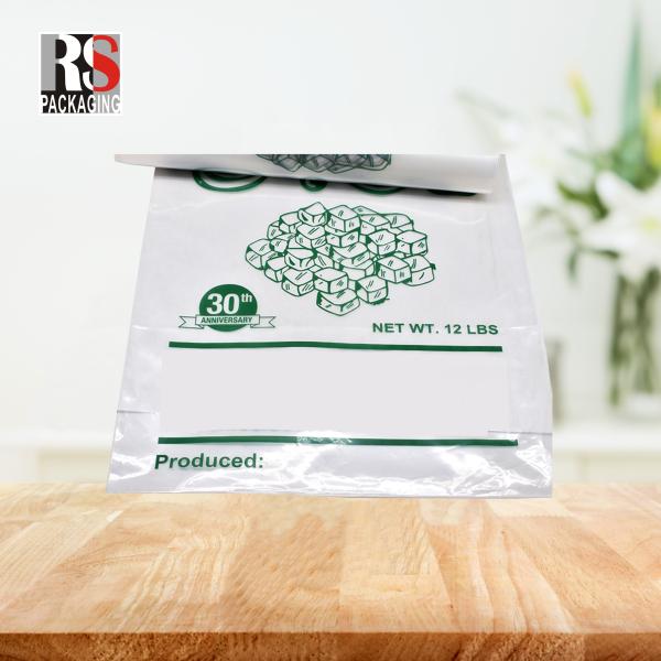 Bolsa de plástico poliesférico de LDPE con trenzas personalizadas para envío interno y envío postal