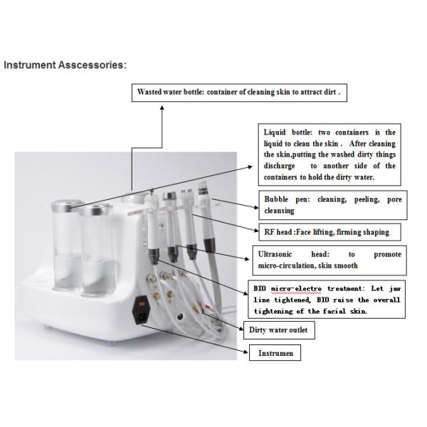 2016 Newest 4 In 1 Small Bubbles Water Facial Cleansing Machine Whitening Tightening Wrinkle Removal Beauty Skin Beauty