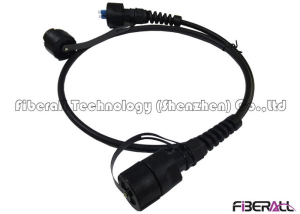 Duplex Fiber Optic Jumper , Fiber Optic Cable Patch Cord Low Insertion Loss