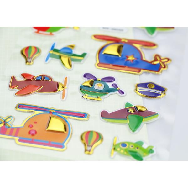 Offset Kids Sticker Printing Personalised , Hot Stamping Sticker Printing Services