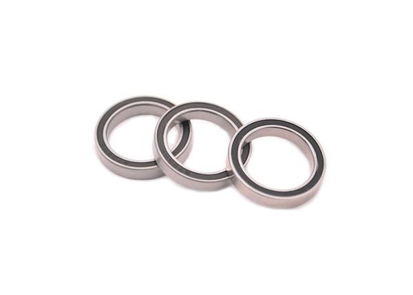 2RS Shield Size 15*21*4mm Miniature Ball Bearings High Rotating Speed With Small Torque