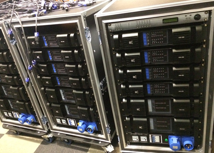 High End Audio Video Processor , PA Processor 4 ins 8 out Dsp Dj Speaker Management