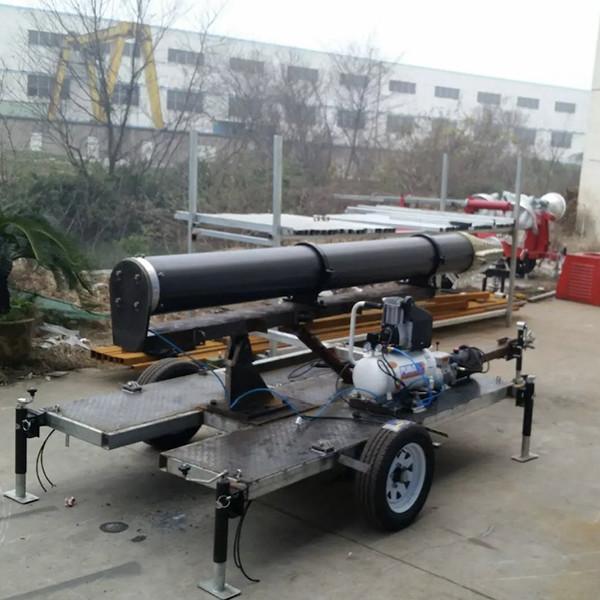 9m lockable pneumatic mast 150kg payloads NR-2000-9000-150L antenna pneumatic telescopic mast