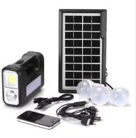 Vente à chaud batterie générateur solaire système d'éclairage Kit de camping en plein air Pêche coupure d'alimentation électrique maison alimentation d'urgence