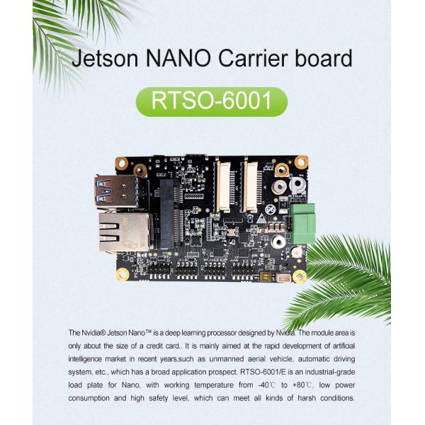Industrial-grade Load Plate for Embedded NVIDIA Jetson NANO Carrier Board RTSO-6001-V1.0
