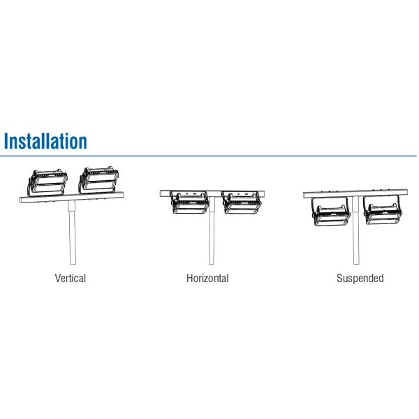 Высокопроизводительный наружный светодиодный стадион светодиодный стадионный свет 6 лет гарантия IP66 водонепроницаемость высокий CRI для поля для гольфа