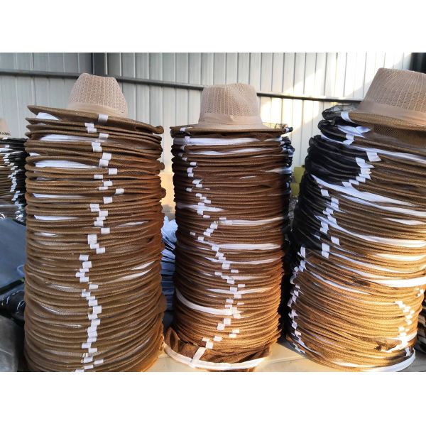Cowboy Style Brown Color Free Size Beekeeping Hat Bee Protect Hat for Anti Bee Protection