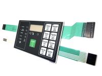 Interruptor de membrana de cúpula de metal ESD de controle remoto personalizado com conector Ctimprf feminino