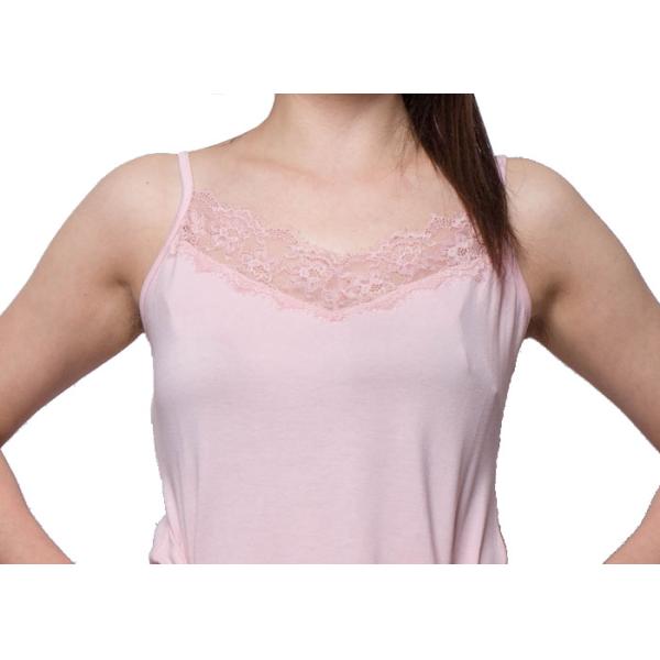 Short Loungewear Set Super Soft Womens Summer Nightwear Wide Lace Decorate