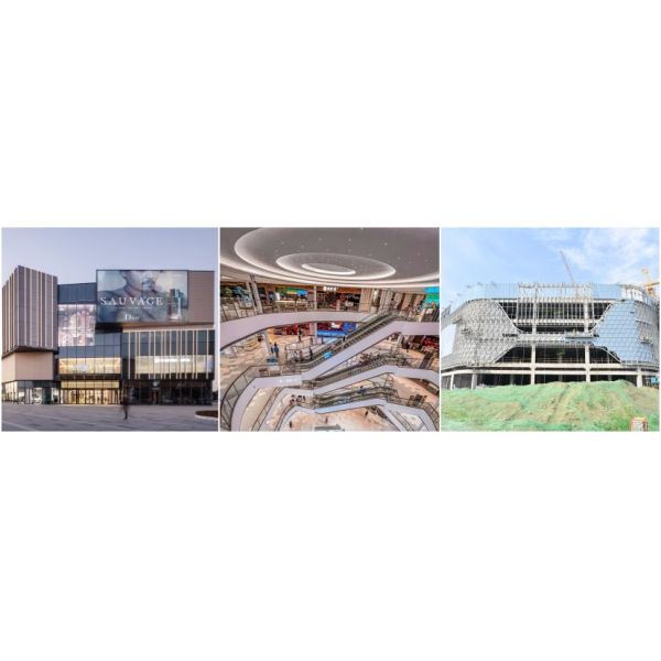 Seismic Proof Commercial Metal Retail Building Pre Engineered Custom