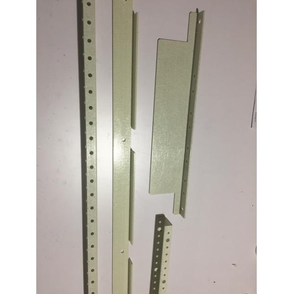 Anti Corrosion FRP Fiberglass , FRP Square Tube For Electrical Plastic Connector