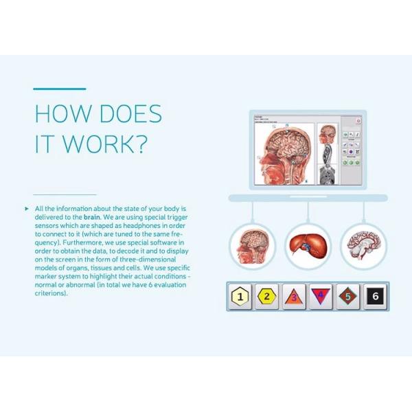 Silver Color Metatron Hunter 4025 One Year Warranty For Health Diagnosis And Therapy