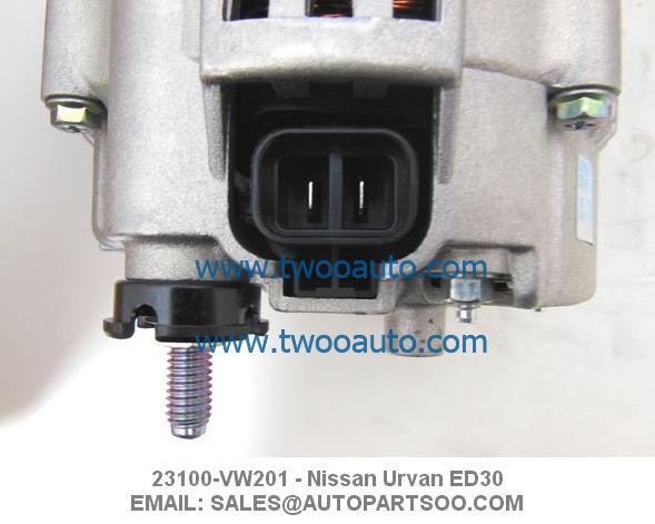 LR180-771S LR180-771C - Nissan Urvan Alternator 12V 80A Caravan ZD30 Alternadores