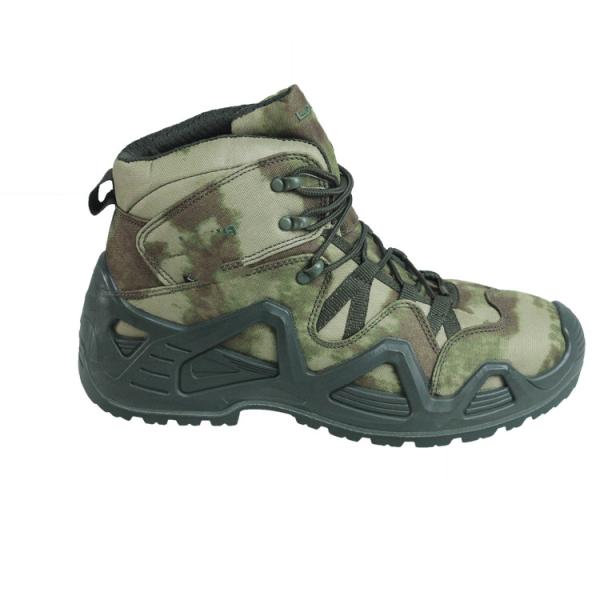 Matériau de revêtement en maille PUPU semelle extérieure pour chaussures en cuir durables et respirantes bottes militaires