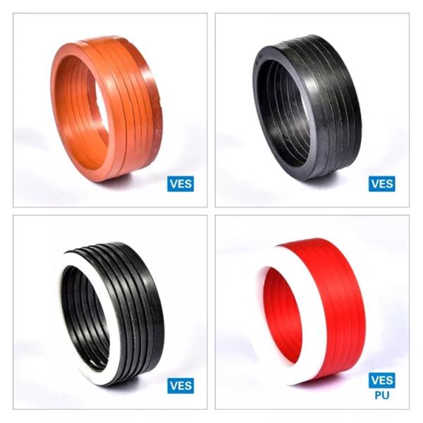 Taiwan Manufacturer Hydraulic Cylinder Press Packing Seal Piston Rod U Cup PU Material UN V Packing Hydraulic Seal