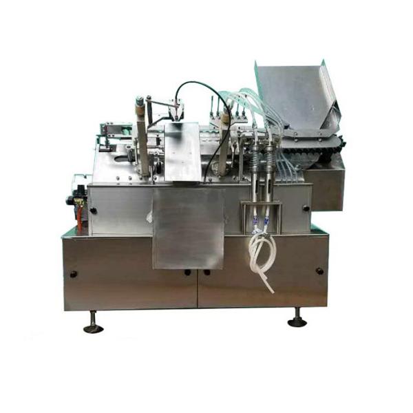 AAG-4 Glass Bottle Pharmaceutical Liquid Filling Machines 4 Heads Suit For 1ML 2ML